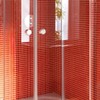 Glass Mosaic Tiles Red
