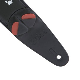 RightOn! STRAPS Guitar and Bass Strap Width 6cm, Length 95-145cm White Cat