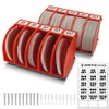 5 Inch Professional Sanding Discs Storage Bins - 10 Bins