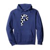 Creative Bold Marker Letter P - Cow Pattern Design Pullover