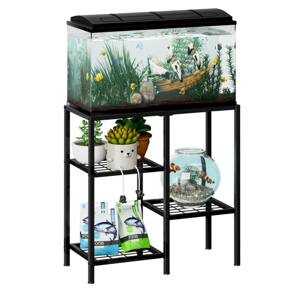 CADUKE Aquarium Stand 20 Gallon, Metal Fish Tank Stand, Aquarium