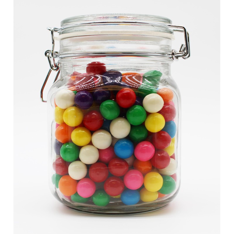 GumBalls Small Assorted 2.5 Pounds 608 pieces, Mini Rainbow Bubble