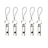 Compal Deca Sound Emergency Whistle, Set of 5, Silver