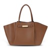 Juoxeepy Tote Bag Faux Leather Work Bag for Women Soft