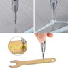 Saipor 2pcs 5 Inch Automatic Center Punch Adjustable Spring Loaded