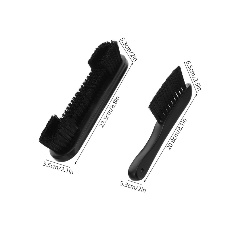 Ipetboom Ergonomic Billiard Table Cleaning Brush with Wooden Handle and