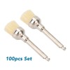 100pcs Polishing Brush Set Professional Dental Teeth Cleaning Brush Disposable
