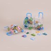 AUEAR, 12 Pack Mini Suitcase Boxes Plastic Candy Box Small