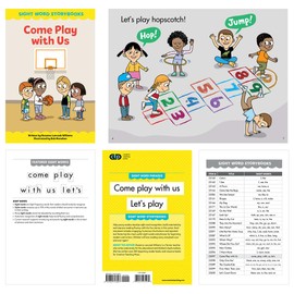 CTP Sight Word Storybooks Set 4 Books Support The Science of Reading (#23604 Creative Teaching Press)