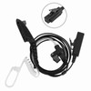 4ft RadiatiOn proof Walkie Talkie Earpiece PTT Acoustic Tube Earpiece