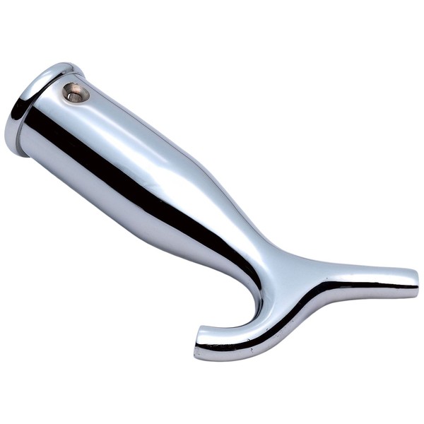 Merriway BH01948 Fanlight Skylight Window Catch Pole Hook-Polished Sash (Pack