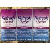 REFRESH 3 PK REFRESH LIQUIGEL Lubricant Eye Gel 0.50 oz  factory sealed Exp. 2026