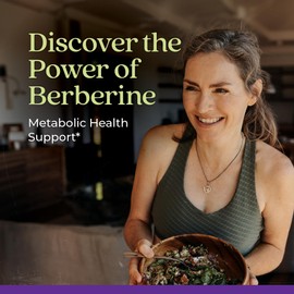 New Chapter Berberine Supplement - Super-Potent Berberine 1000 mg, 30x Concentrated Indian Barberry Extract to Support Metabolic Health + Heart Health + Glucose Support, Vegan, Gluten Free, 60 Count | New Chapter