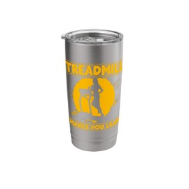 Treadmill makes you lean Stainless Steel Insulated Tumbler