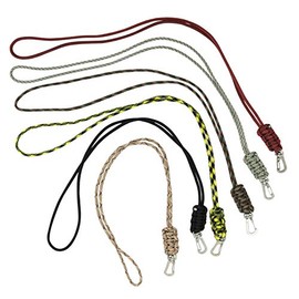 Iconikal Paracord Lanyard, Assorted Colors, 6-Pack