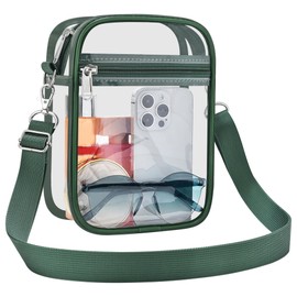 USPECLARE Clear Purse Stadium Approved CrossBody Bag for Men and Women