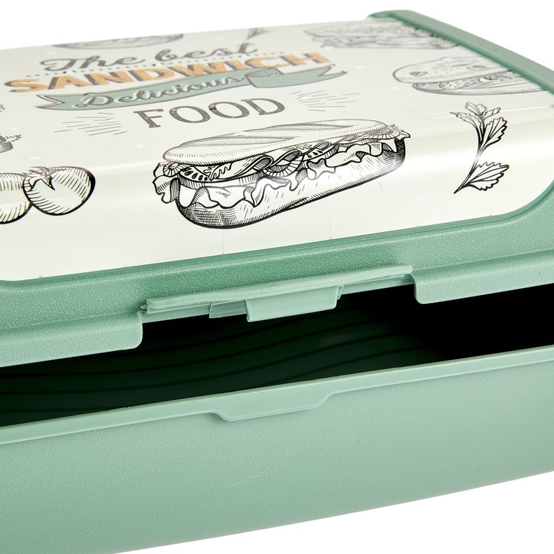 keeeper 1 Litre Handy Lunch Box 17 x 13 x