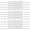 Reusable Letter Strips and 0-20 Number Strips, 12 Sets, Uppercase