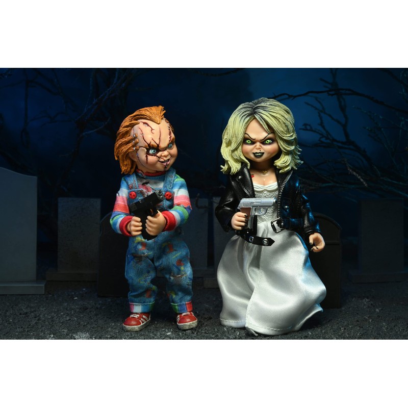 NECA - Bride of Chucky Tiffany & Chucky 8 Clothed