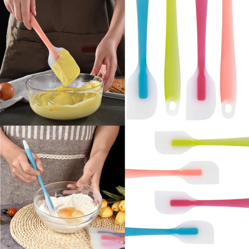 Espátulas Miserable 27cm Silicon Reposteria Cocina Decorar 4pz F