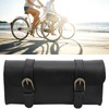 VGEBY Vintage Bike Bag, PU Leather Classic Handlebar Saddle Cycling