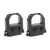 (2 Pack) Amano Pix-55 Pix-200 Tcx-45 Time Clock Ribbon Compatible