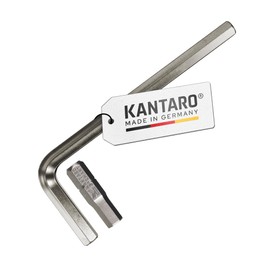 KANTARO 3031 Fence Mounting Set – 1 x Hex Key & Bit in the Size HEX 5.5 mm – Made in Germany