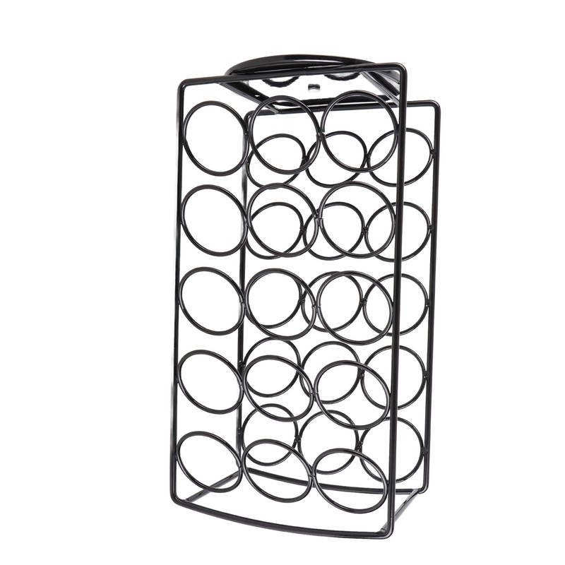 Coffee Pods Holder Pre Assembled Stainless Steel 360 Degree Rotating