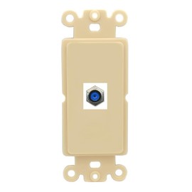 RiteAV F81 Wall Plate Rocker Module [Ivory]