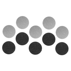 Mikinona 10pcs Electric Foot Exfoliating File Replaceable Sandpaper Discs for Callus Removal Safe and Foot Care Portable Pedicure Supplies for Home Use