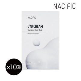 Nessic Pick Milk Cream Nergy Sheet Mask X10 / 네시픽 우유크림 너리싱 시트 마스크 x10매