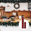 8 Pcs Christmas Refrigerator Handle Covers Christmas Decorations Indoor Cabinet