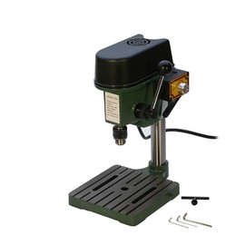 6.5 mm Mini Benchtop Drill Press Compact Drill Jewelry Making Hobby Bench Tool 3-Speed Max 8,500 RPM - DRL-300.00
