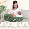 Nursing Pillow for Breastfeeding, Animal Patterns Removable Cotton Cover, Support