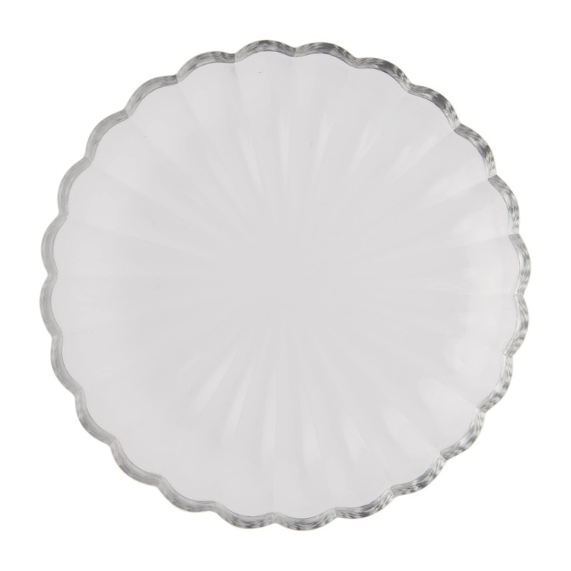 Mizusaki Glass MKG-214113 Plate, Medium Plate, Approx. 5.1 inches (13