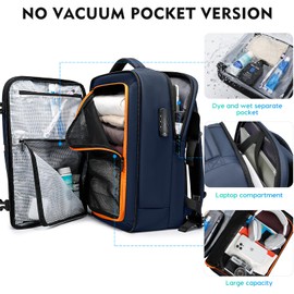 BANGE Travel Backpack with TSA lock version can hold 15.6 inch Laptop suitable Daily Commute and Overnight Flight Approved Anti-theft Bag