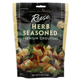 Reese Seasoned Croutons, 6-Ounces (Pack of 12)