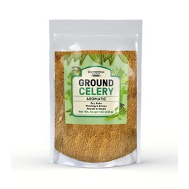 Unpretentious Ground Celery Seed, 1 lb, Aromatic, Brine Seasoning, Dry Rubs & Sauces