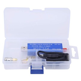 Tuner Receiver,Mini Portable Digital USB Powered UHF VHF RTL-SDR Receiver RTL2832U + R820T2 Chipset 100KHz-1.7GHz Tuner Receiver Support SDR Tuner Receiver