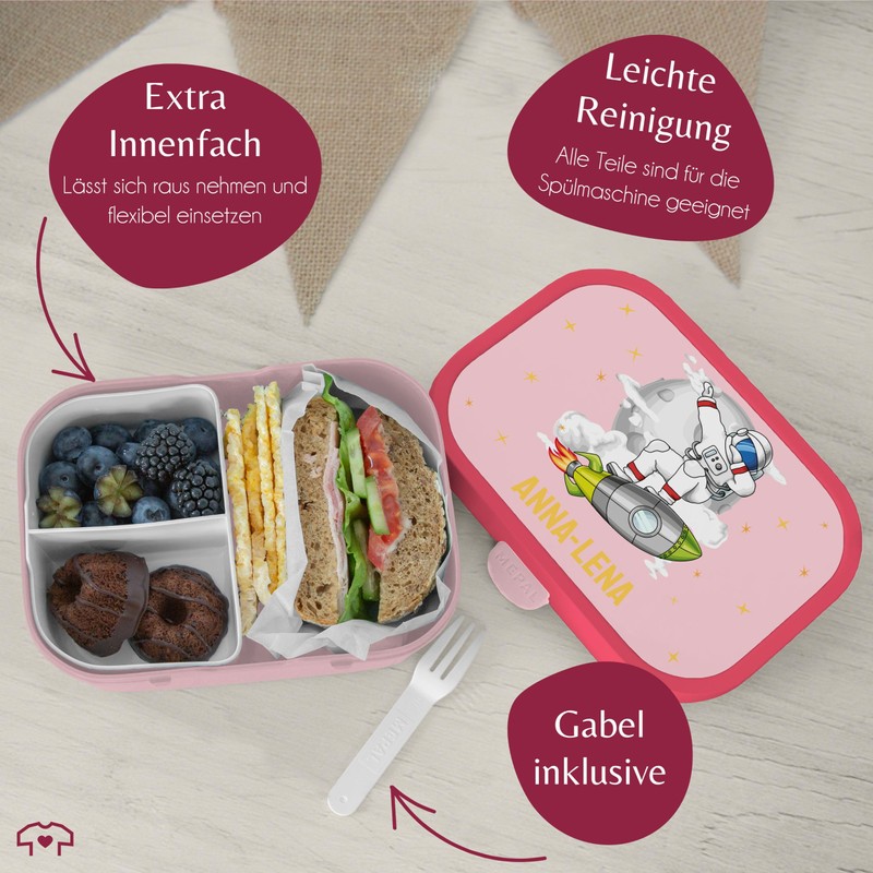 Children's Campus Lunch Box for Mepal - Space - Astronaut