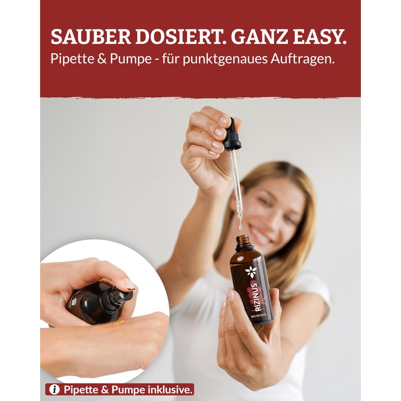 Heldengrün® Organic Castor Oil Hair [100% Natural Pure] - Castor