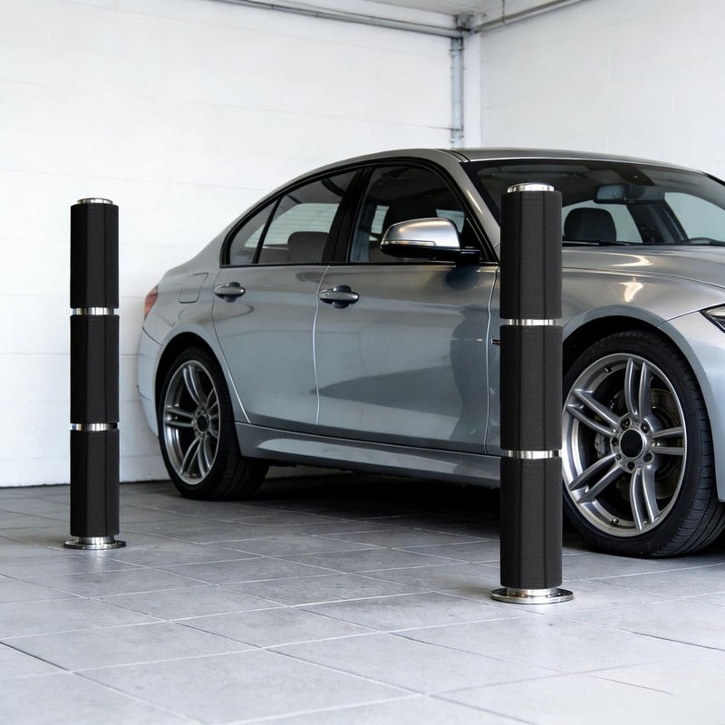Basement Pole Cover, Garage Pole Padding - Anti-Slip Fabric Wrap