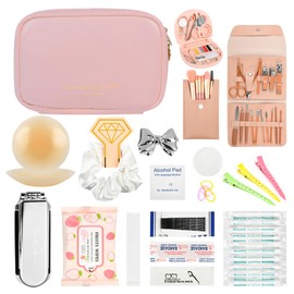 Women's for Weddings - Ultimate Wedding Set with 36 Pc Essentials for Brides | Ideal Wedding Day & Daily Use (Pink)