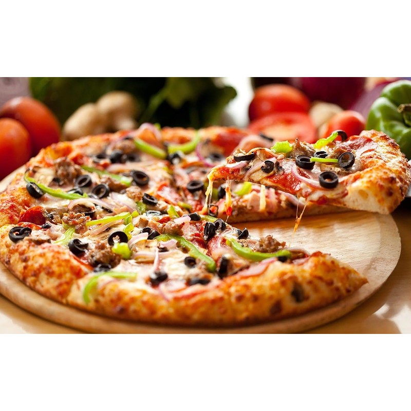 Chabrias Ltd 2 x Deep Pizza Pan Oven Round Crisper,