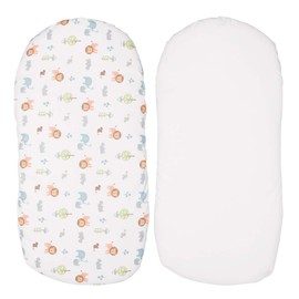 Chicco Juvenile Baby Hug Crib 2 Piece Set, Little Animals