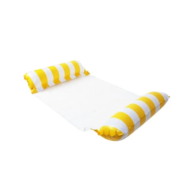 Inflatable Water Hammock Float for Adults – Foldable PVC Lounge