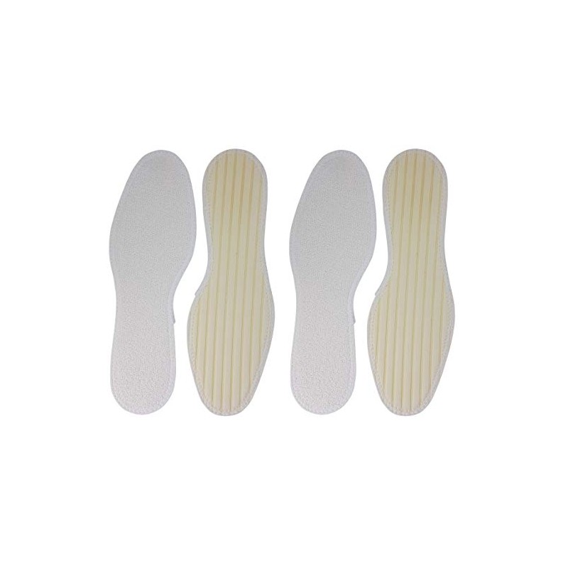 Green-Feet 2 Pairs of Summer Terry Towelling Barefoot Soles Insole