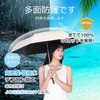 日傘 UVカット率 100% 完全遮光 超軽量 125g 兼用雨傘 折りたたみ傘 UPF50+ 晴雨兼用