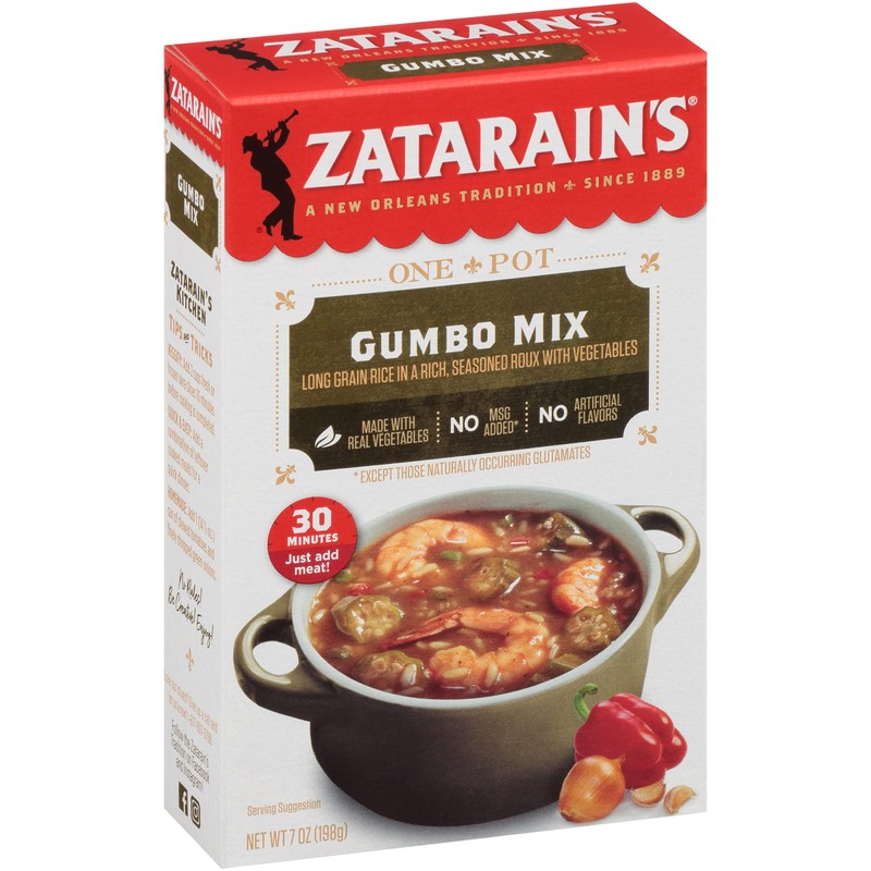 Zatarain's Gumbo Mix, 7 oz (Pack of 8)