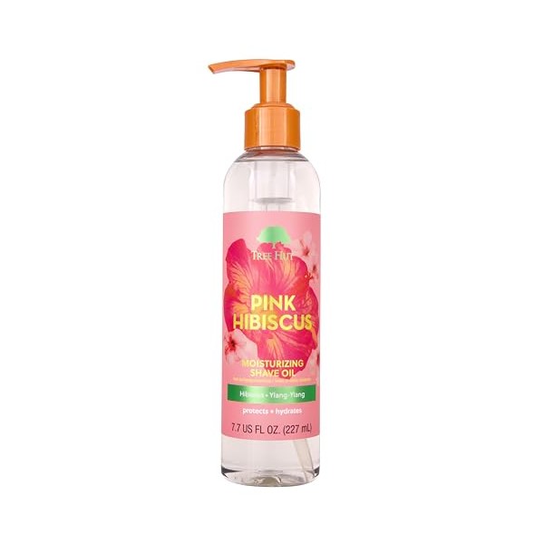 Tree Hut Pink Hibiscus Moisturizing Bare Shave Oil | Made